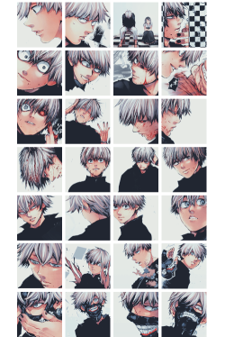 reisuzuya:  52 more faces of ken kaneki. 