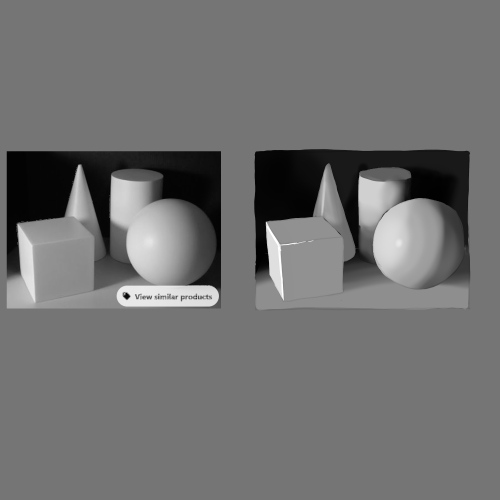 day 3 of the basic shape still life drawingsall my shape still life reference photos are from pinter