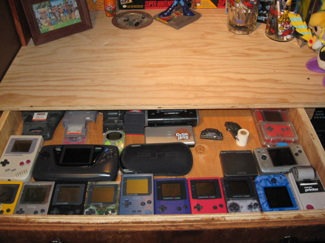 toploaderleo:  This is my game room. I have a pretty good sized collection for a