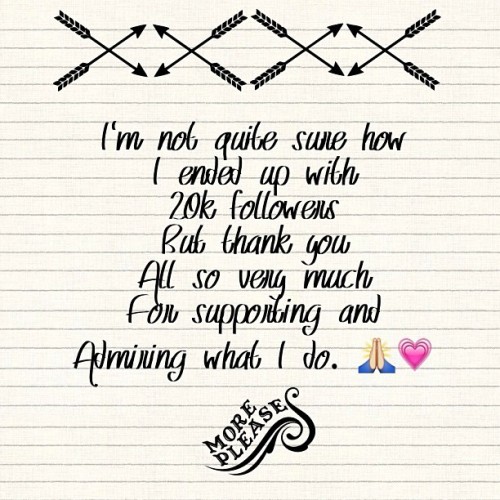 Thanks everyone for the love. You are all loved back. 