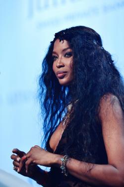 celebritiesofcolor:  Naomi Campbell attends The Leonardo DiCaprio Foundation 2nd Annual Saint-Tropez Gala at Domaine Bertaud Belieu on July 22, 2015 in Saint-Tropez, France. 