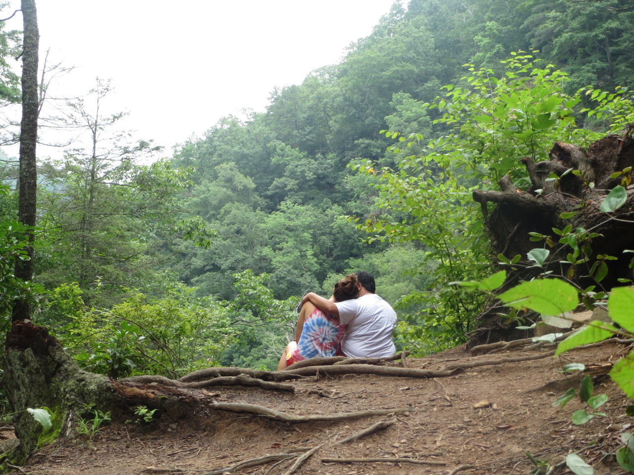 mindthegapyah:
“Enjoying company from the top of Bradley Falls in Saluda, NC
”