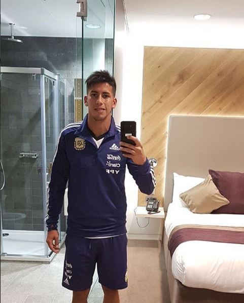 gayarglad:  pijasargentas:  Maxi Meza, uno de los 23 en el mundial. Independiente.