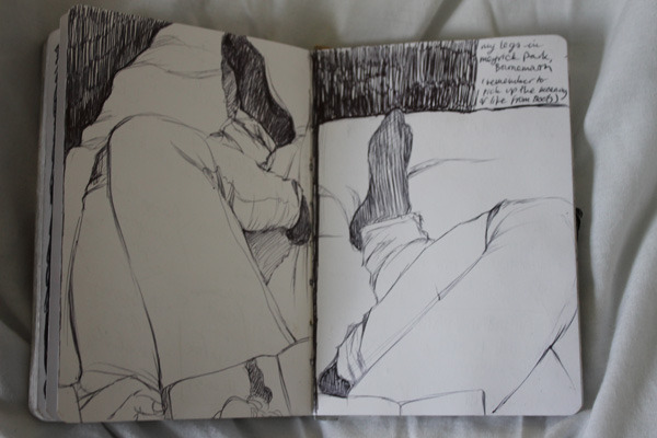 holodeer:  My personal A5 sketchbook done in ~1 month 