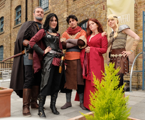 nevroticfly: Had an awesome saturday at MCM London Comic Con with my awesome friends !from left to r