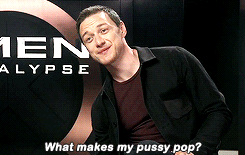 mcavoys:  James McAvoy during ‘X-Men: Apocalypse’ promo tour. 