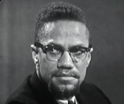 allakinwande:  hiphopheadforlife:  Interviewer: Are you scared to die Malcolm? Malcolm: No.  The fact that he was asked this in a televised interview, speaks VOLUMES. 