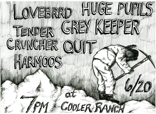 Come to this show. Friends are playing.