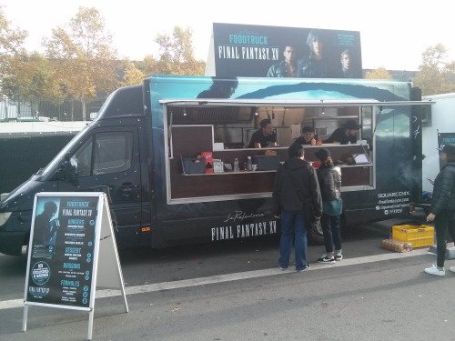 [FINAL FANTASY XV] ✪ FF Food Truck • Paris Game Week