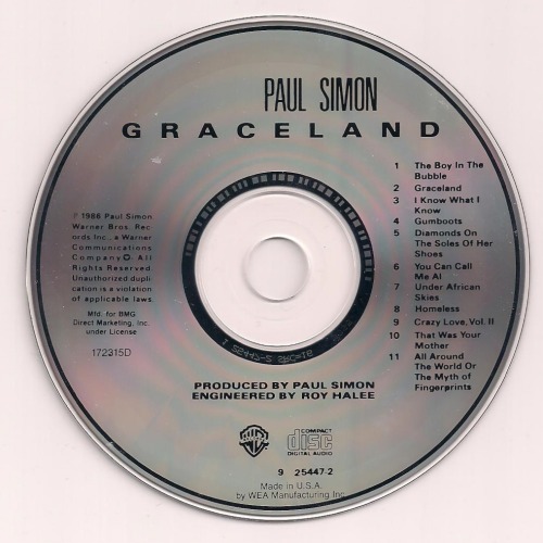 Paul Simon - Graceland (1986)