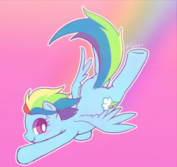 twilightsprinkle:Rainbow Dash by Apricolor