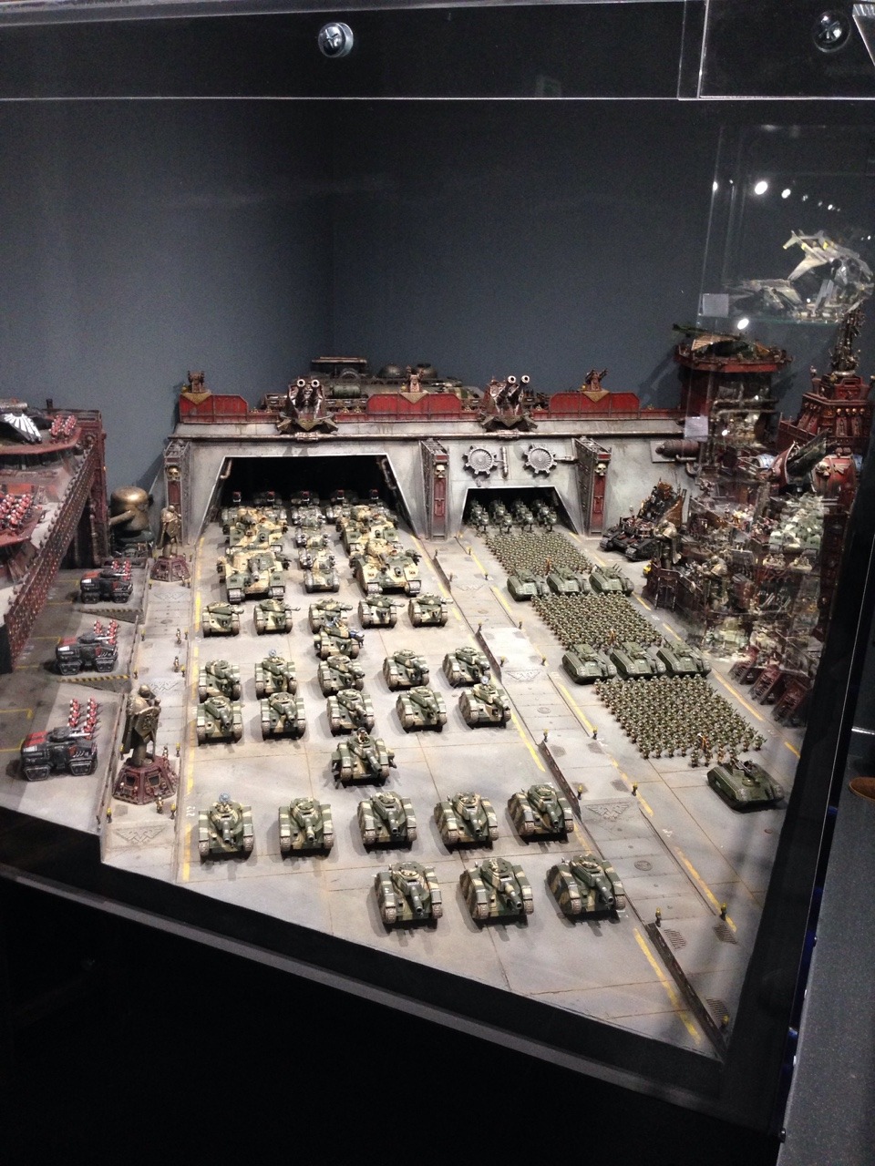 brushforthebrushgod:  So I visited the newly revamped warhammer world today and my