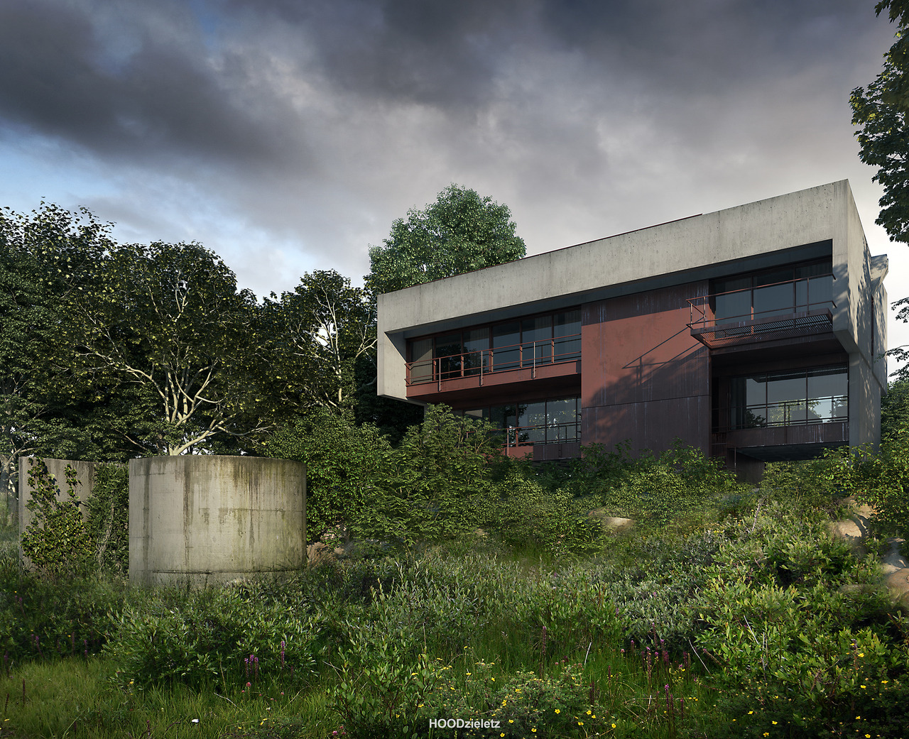 hoodzielec:  House no. 302Project and viz.: author