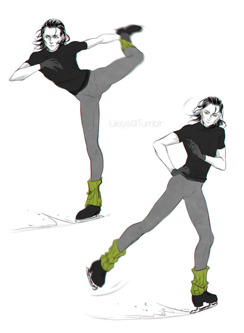 luleiya:  Ok, so this was inspired by several things… :)I’ve been skating on and off fo