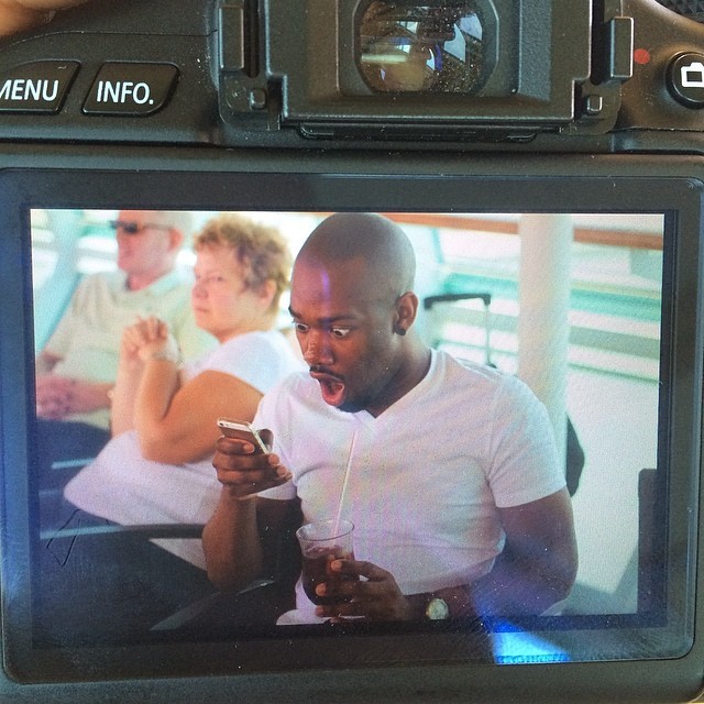 troyxleonardo:  So @kimvo_ was taking pics of me while on IG then I saw the solange