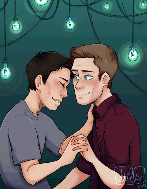 migglangelus:We should just kiss like real people do…After confession feels,Cas is too shy