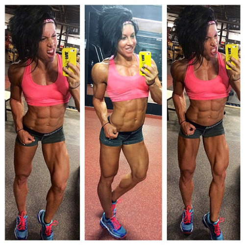 muscular-manga-art:  Dana Linn Bailey