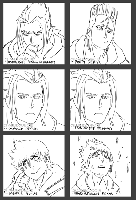 I did a expression challenge during my stream so here’s part 1.