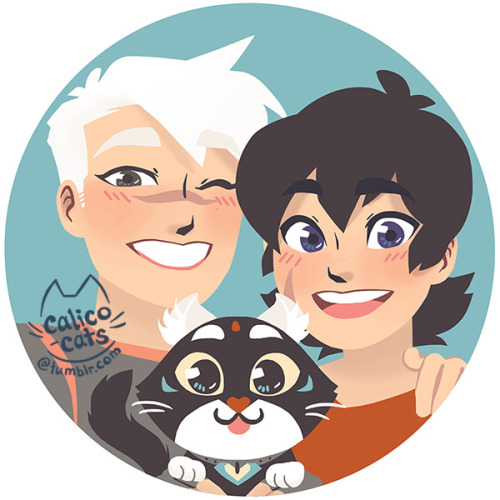 calico-cats: My button for the @domestic-sheith-zine merch bundle! This one was super fun to make 