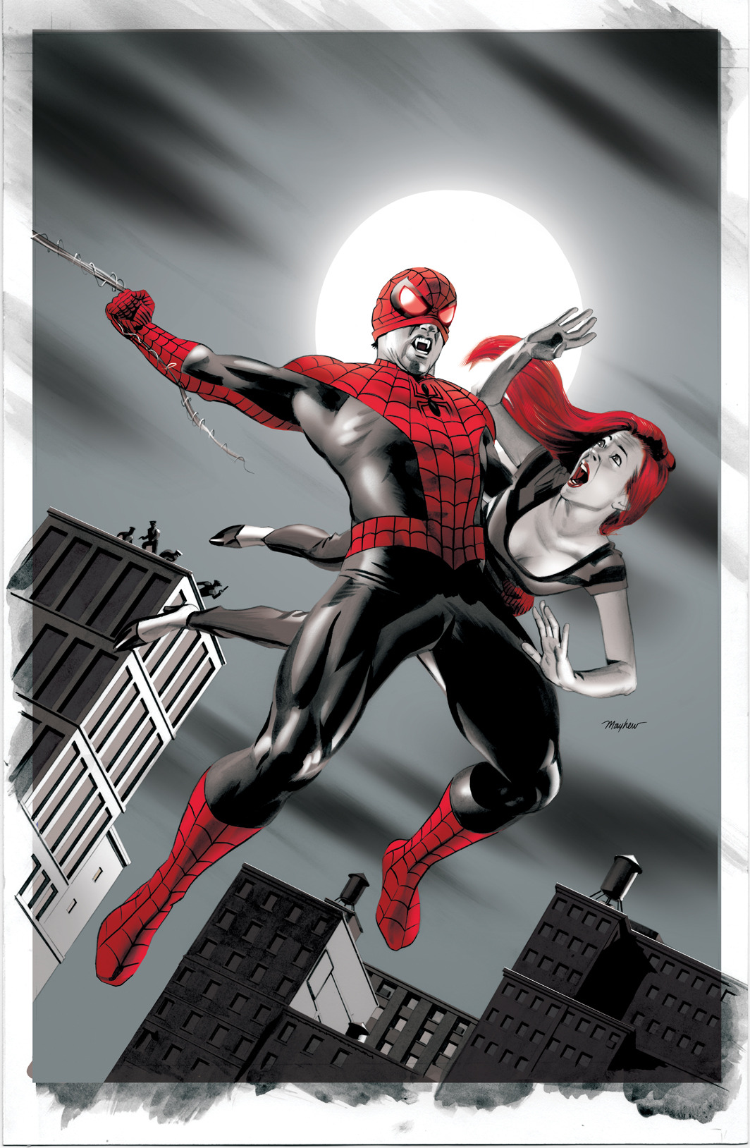 thebestthereiswaswillbe:  some vampire inspired art by the talented Mike Mayhew.