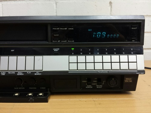 Thorn EMI Ferguson Videostar 3V31/8941B Video Cassette Recorder, 1980′s