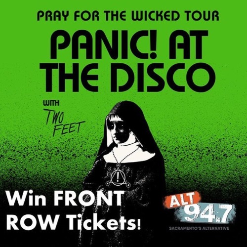 alt947: ‼️ Win FRONT ROW tickets to @panicatthedisco on February 20, 2019 at @golden1center !To ente