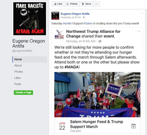 libfas: Antifa to shut down “feed the homeless” eventIn an ongoing attempt to becom
