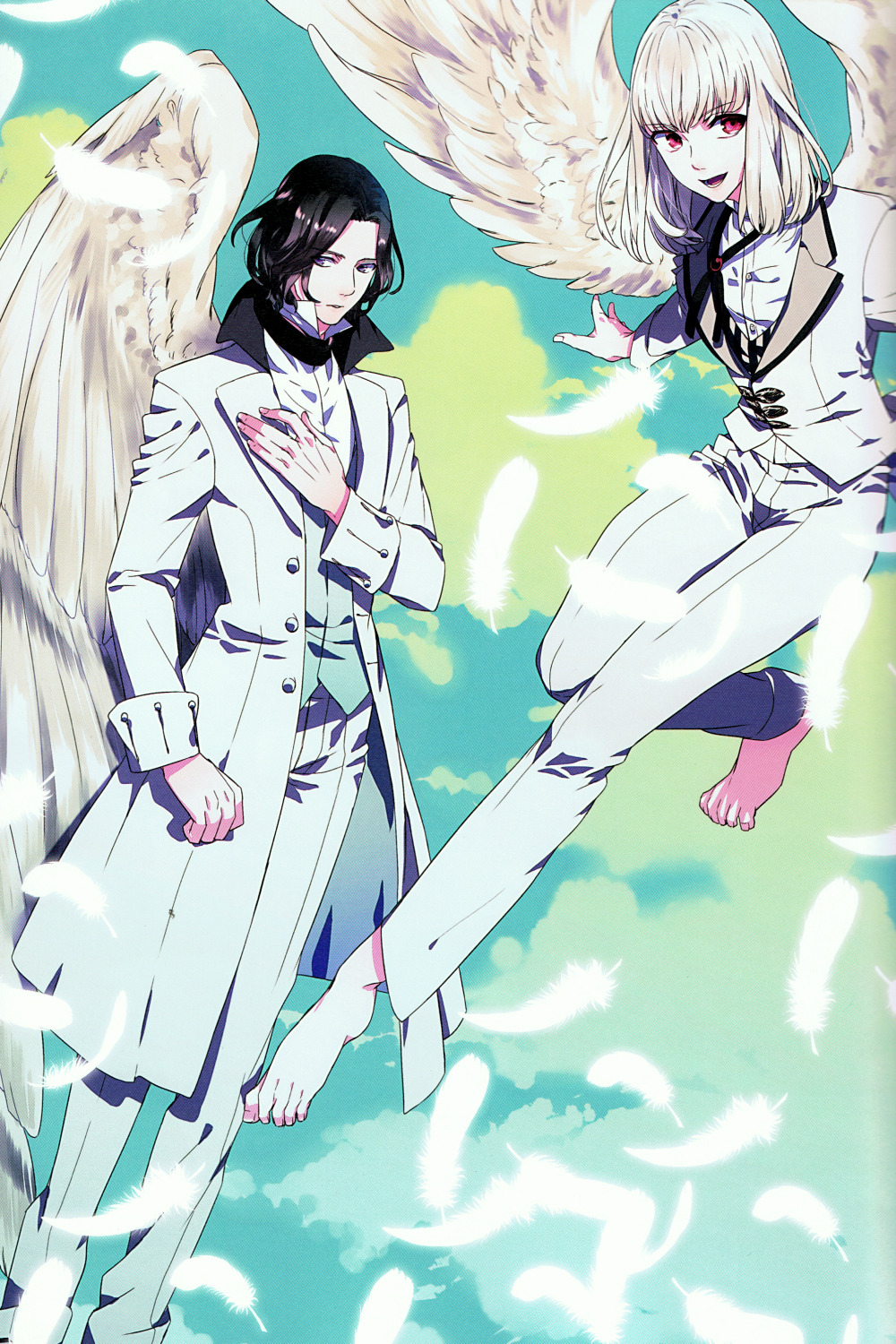 lovetyrant:  Makai Ouji - Artbook Images Since I got the artbook, I decided to scan