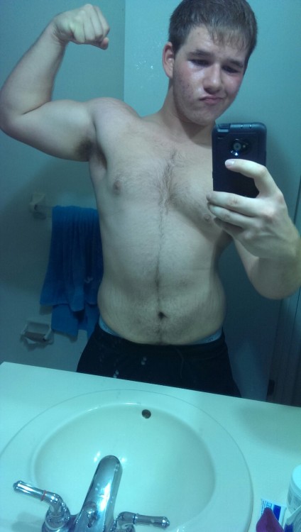 dylanprogress:Feels good to be back in the gym. 