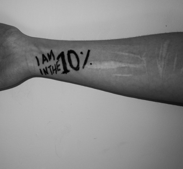 a-perfect-suicid3:  oursecretshame:  It is estimated that 10% of young people struggle