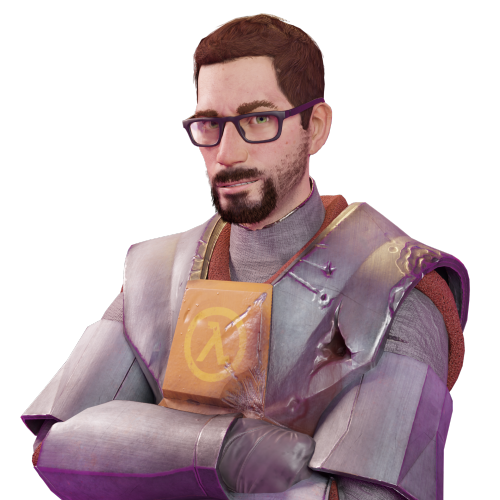 Bi Gordon Freeman + transparent vers!