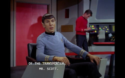 fuckyeahstartrektos: jadziasmovingcastle: #scotty is so done with your shit mr spock Scotty is getti