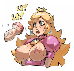 maniacpaint: (NSFW)FanArt// Patreon :  // Reward-Bonus. (ColorSketch). Princess Peach (SuperMarioBros)   