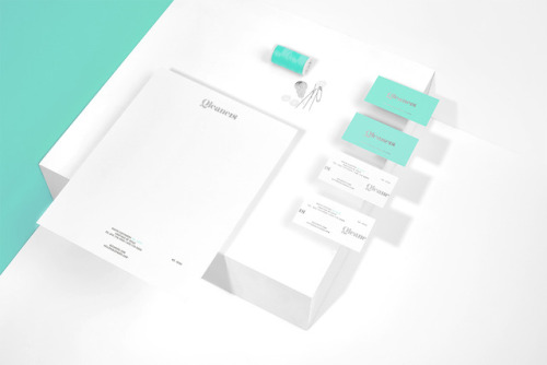 Identity for an unique laundry service designed by Anagrama 