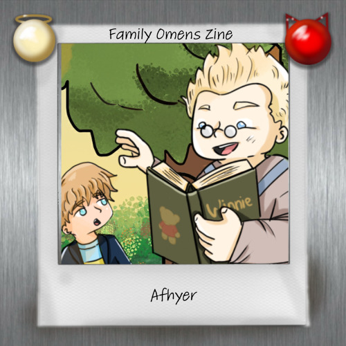 familyomenszine: Here we have another preview by @afhyer!  Oh to be a darling little Antichrist
