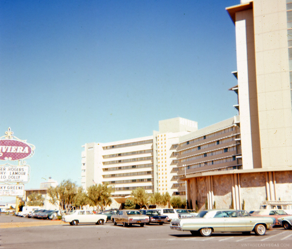 Vintage Las Vegas — Riviera. Las Vegas, September 1967. Ginger