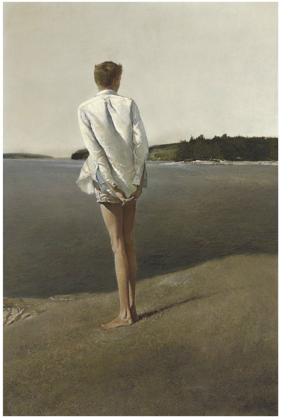 studiortist:Andrew Wyeth “Above the Narrows”