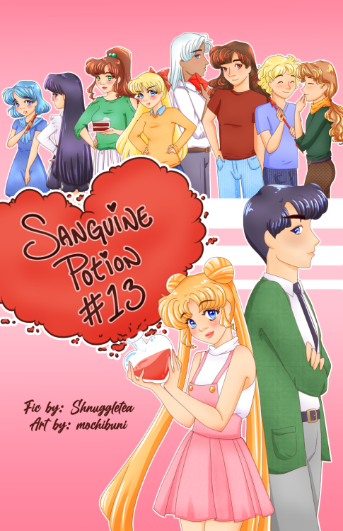 shnuggletea: mochibuni: Sanguine Potion #13 by @shnuggletea and me! for @ssminibang 2020IT’S T