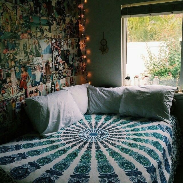 Cool hipster bedroom ideas tumblr Tumblr Room Inspiration