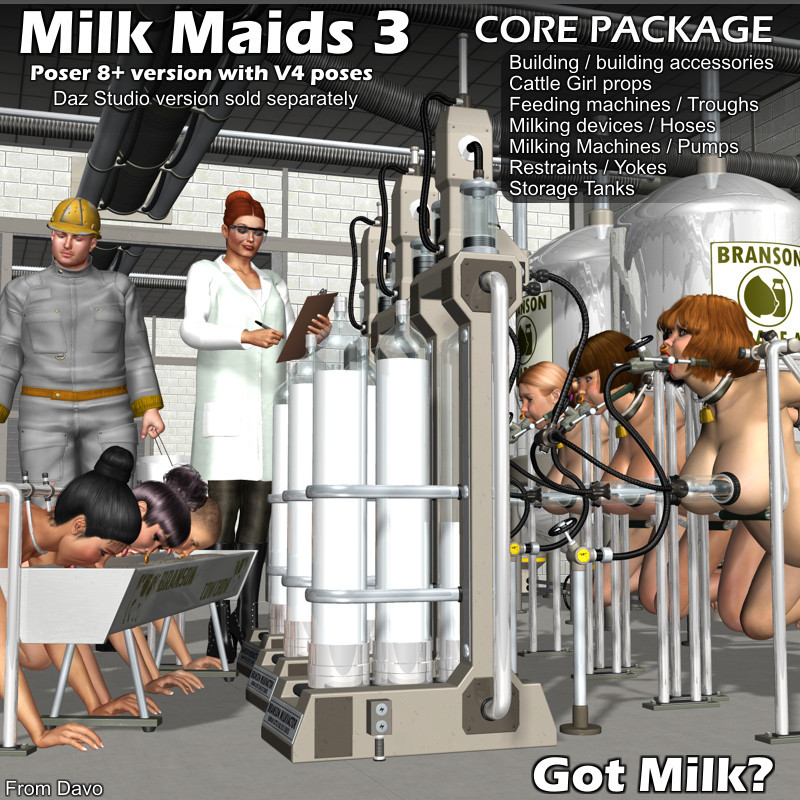 Get  your dairy production up and running with this new set of milking and  storage