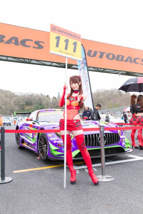 野呂 陽菜‏@noronorochanSUPER GT 第2戦富士スピードウェイ★エヴァレーシングイベント情報★http://eva-racing.com/race2016/event/2016050