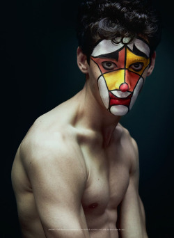 ghostriderii:  Circus Maximus by Julia Hetta Spring 2012 Acne Paper Model: Thomas Sottong 