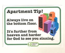 obviousplant:  Apartment tip