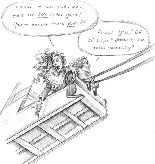 I Was Reading About The Wild Hunt And How Apparently, Odin Allfather Was A Typical Father In That He