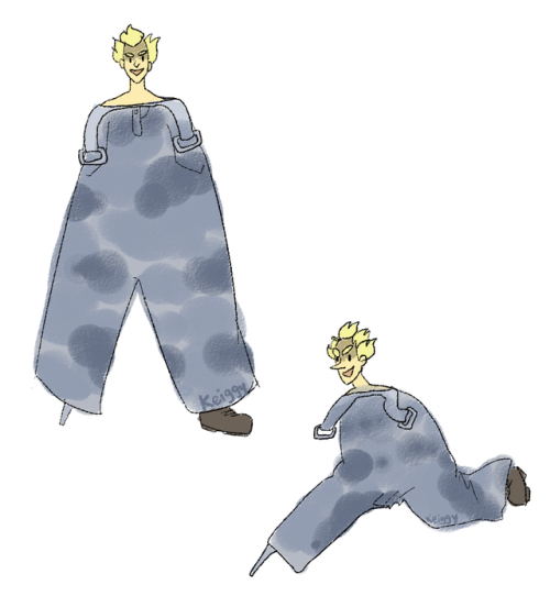 keiggyart:Junkrat steals Roadhog’s pantsBased on this post