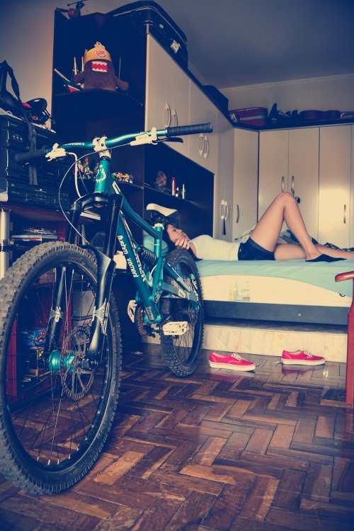 babesnbicycles:  Submit pictures of babes and bicycles (you and your bike?) to babesnbicycles@outlook.com