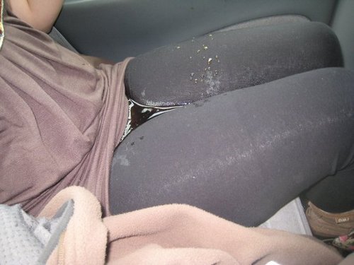 hidden-stream:  I love this: a pool of piss welling up in a woman’s lap.  It’s