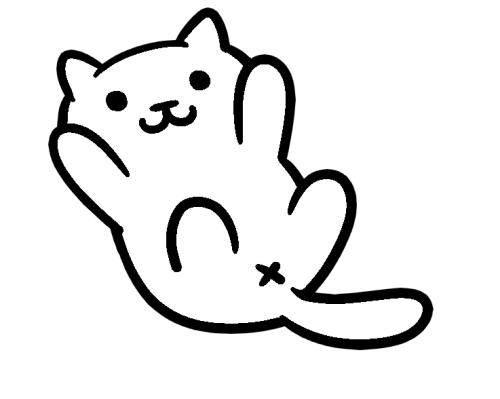 lemonweenie:luxtempestas:some transparent kitties for either your blog or to colour your own cats wi