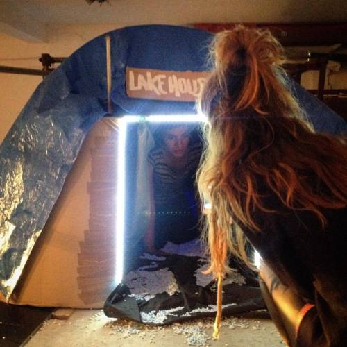 LAKEHOUSE My installation for the Franzina exhibition ⛺️ (em Roundabout.Lx)
