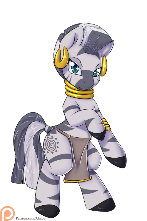 alasou:Zecora With this theme, it was mandatory for me to draw Zecora. Drawn for patreon the 17-11-2015Eeee cute Zecora~ <3